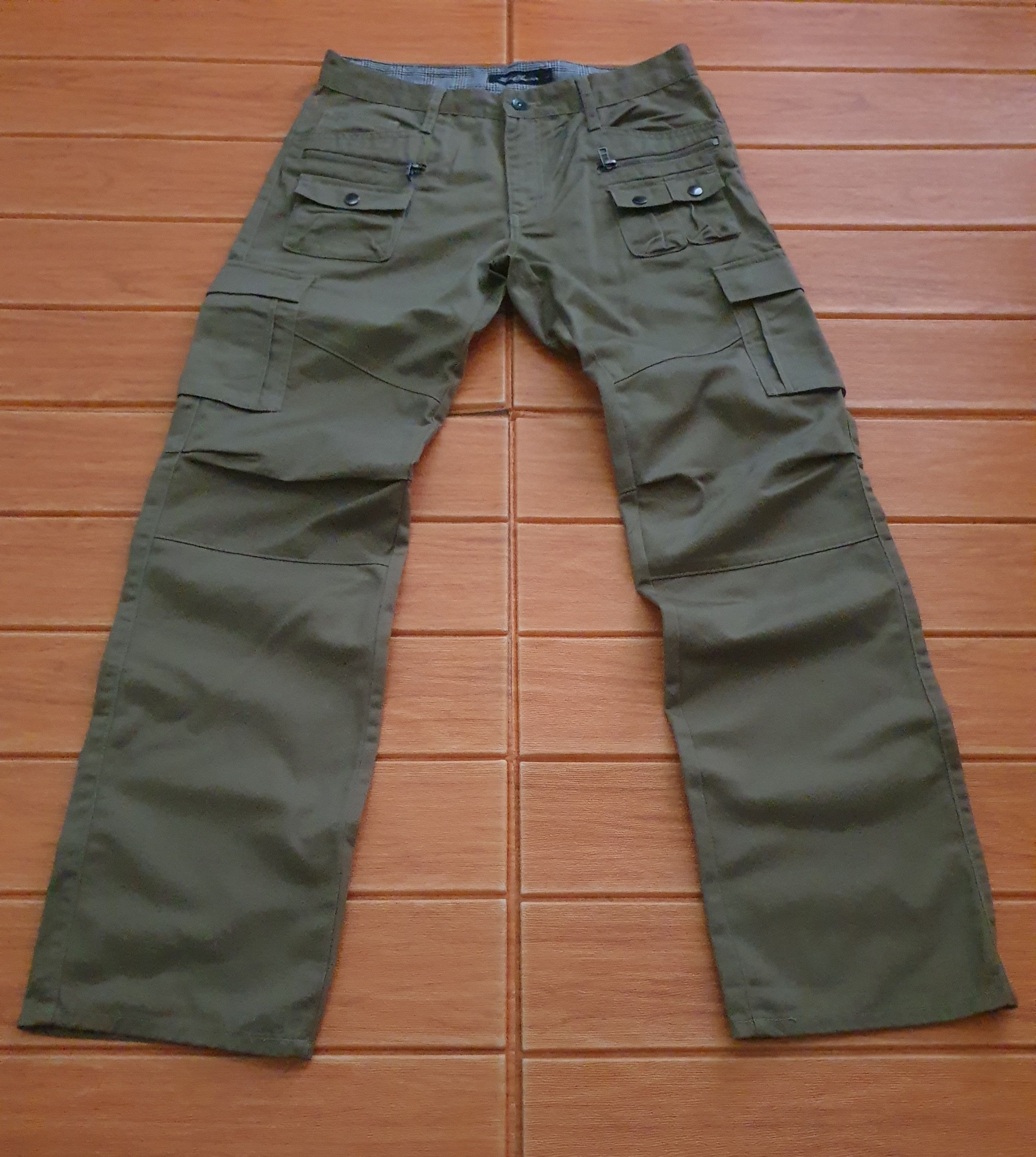 Japanese Brand 💥Japanese style Multipocket brown colour pant Size US 32 / EU 48 - 3 Thumbnail