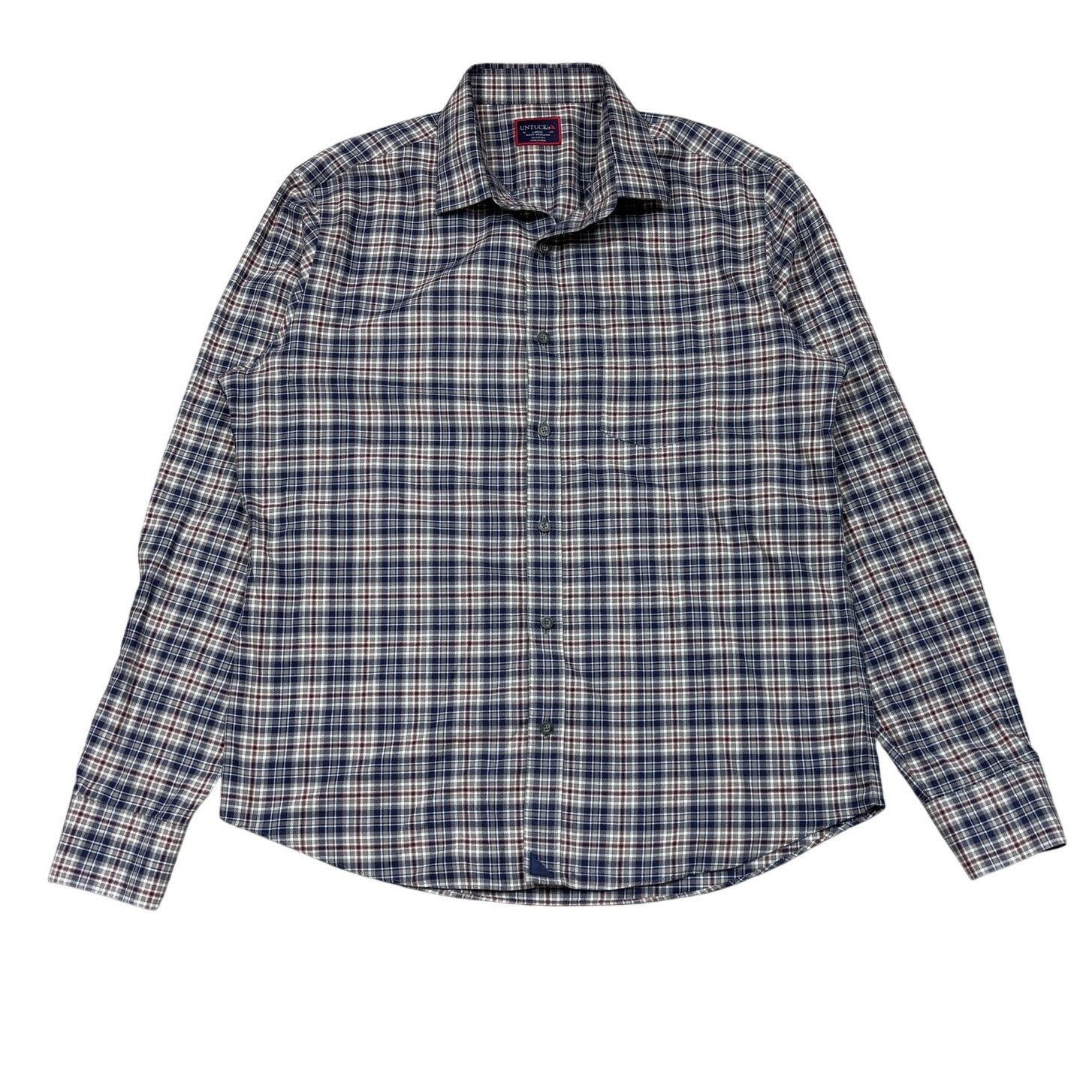 UNTUCKit Untuckit Marchesi Slim Fit Wrinkle Free Button Shirt Men's L Size US L / EU 52-54 / 3 - 1 Thumbnail