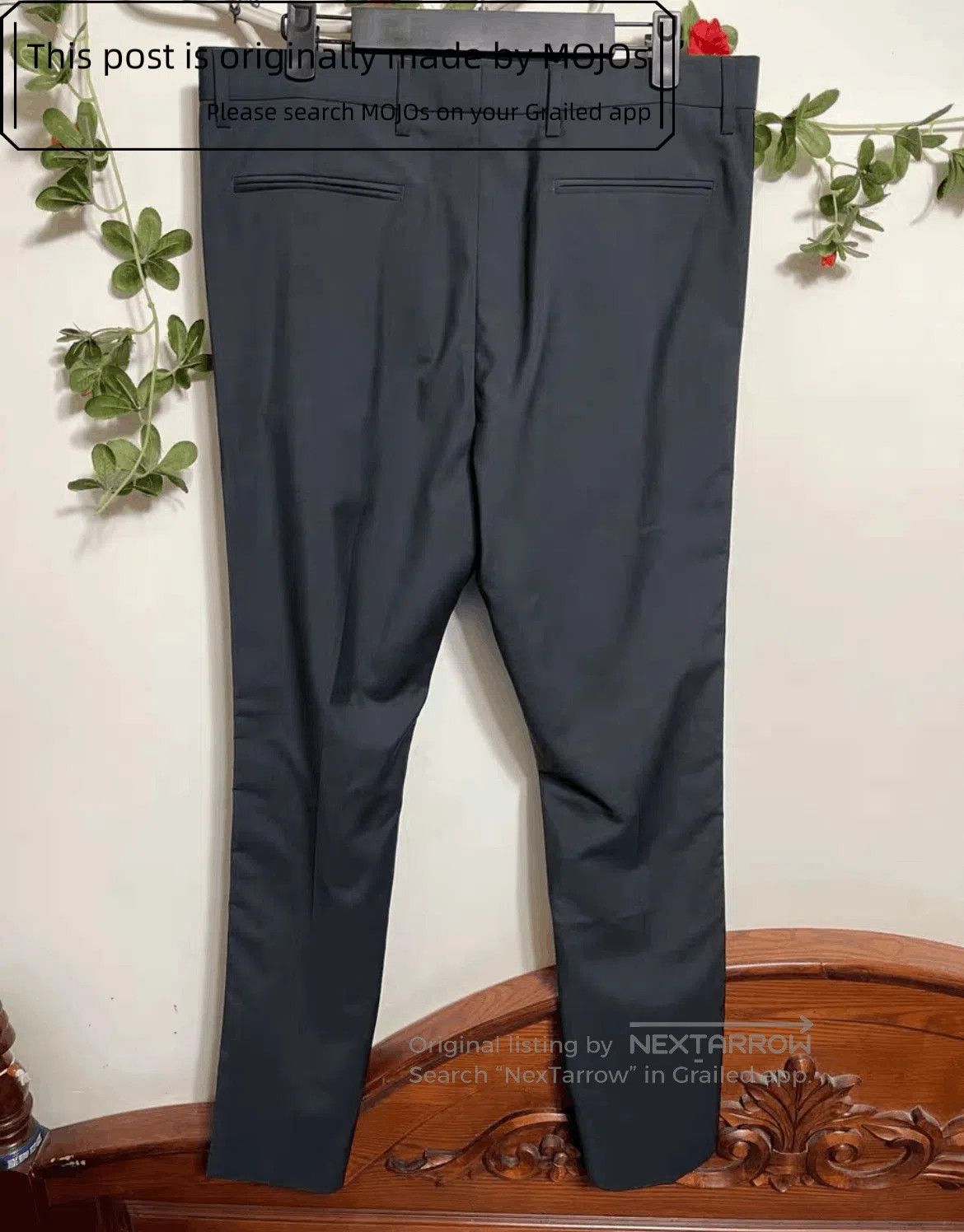 Valentino Sz 48 Valentino Side Stripe Trousers. Size US 32 / EU 48 - 2 Thumbnail