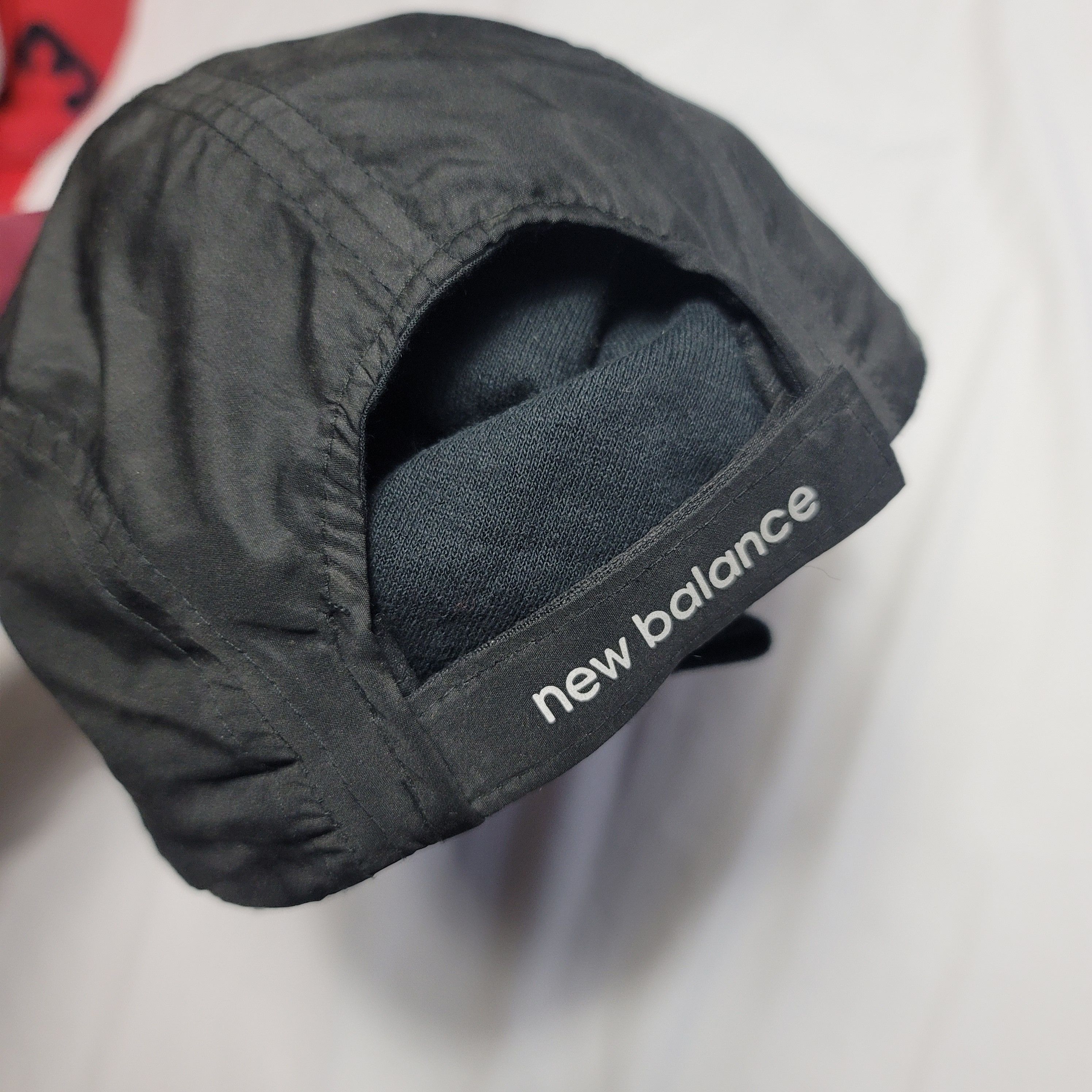 New Balance New Balance Black Reflective logo Nylon Cap Size ONE SIZE - 3 Thumbnail