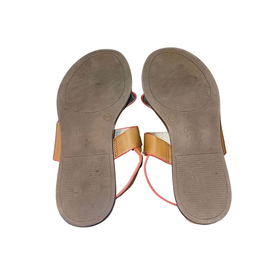 Other Crown Vintage Aaliya Sandals Leather Snake-print Footbed 6 Size US 6 / IT 36 - 2 Thumbnail