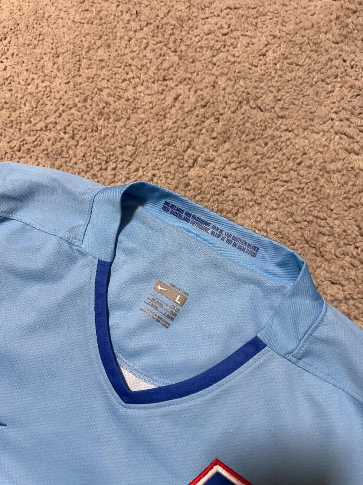 Nike Netherlands Jersey Sneijder 2008 Football Soccer Shirt Size US L / EU 52-54 / 3 - 4 Thumbnail