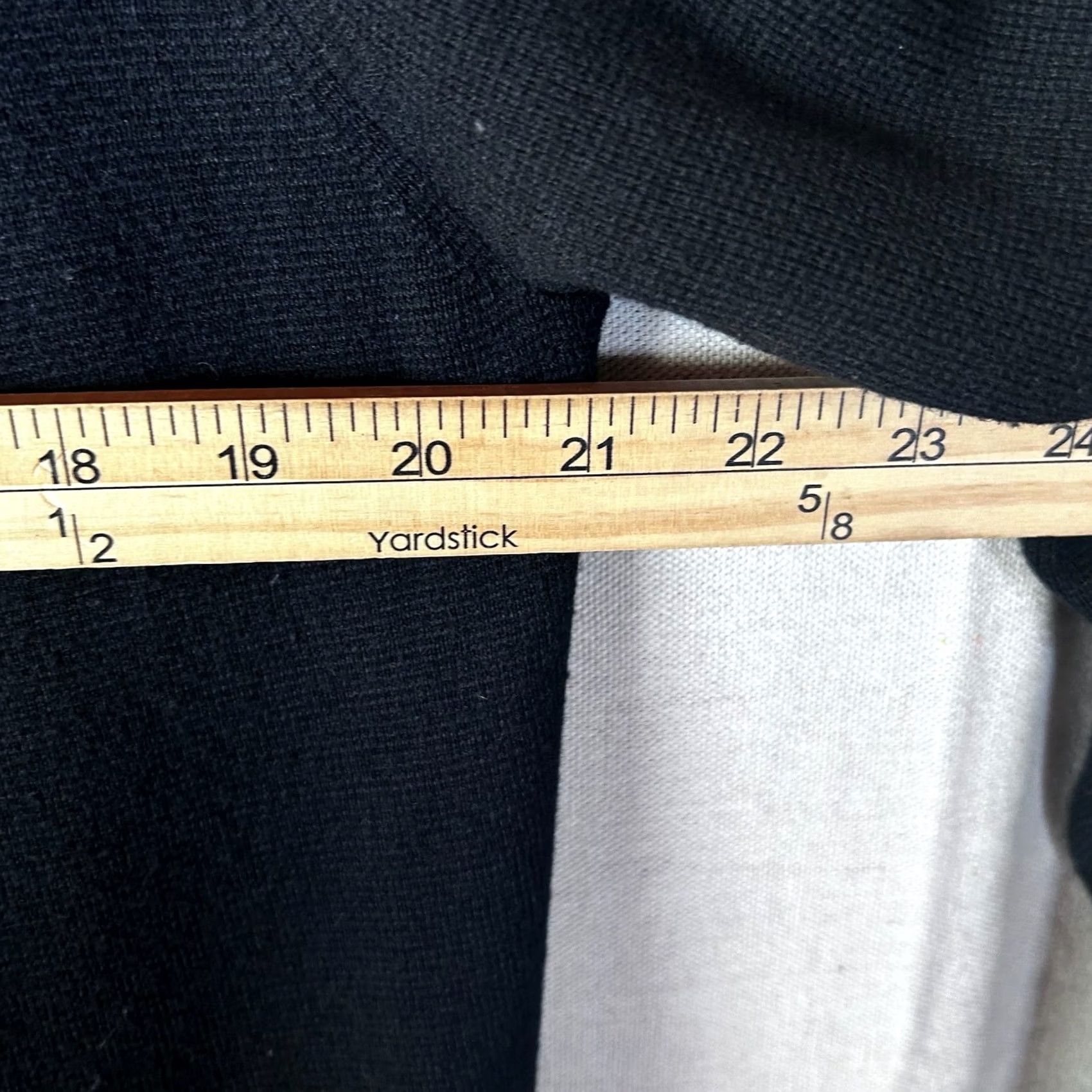 J.Crew J.Crew Cardigan Sweater Black Merino Wool Blend Open Front Pockets Small Women's Knit Shirt Style Vintage? No Size S / US 4 / IT 40 - 5 Thumbnail