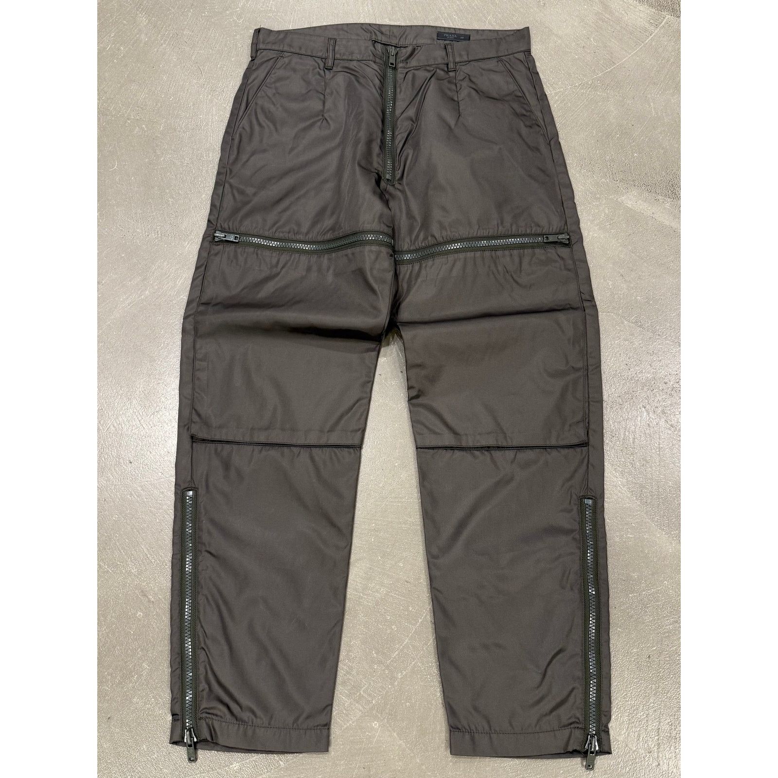 Prada 2019 Prada technical zipper astro pants Size US 32 / EU 48 - 1 Thumbnail