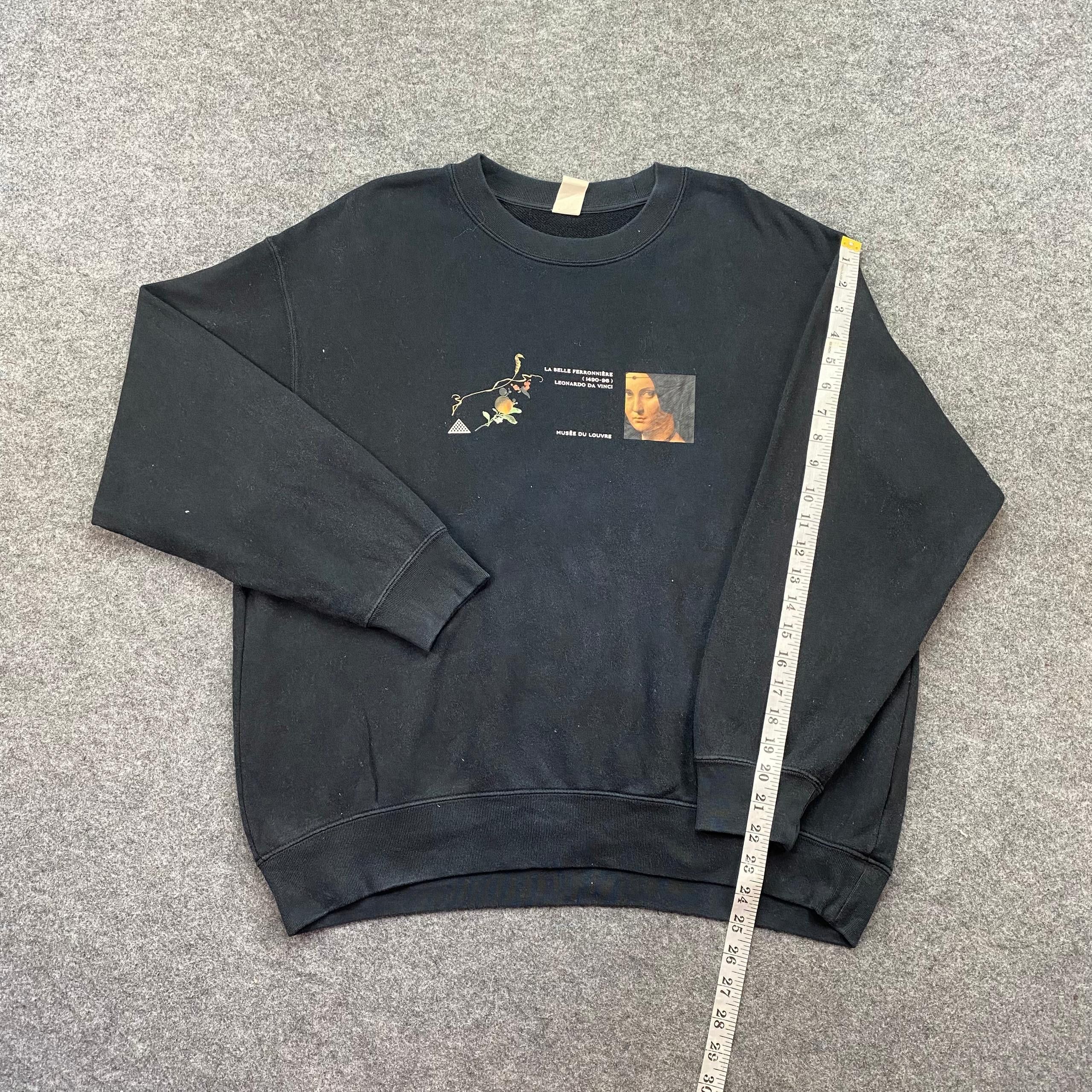 Uniqlo Vintage Uniqlo Musee Du Louvre Sweatshirt Size US L / EU 52-54 / 3 - 5 Thumbnail