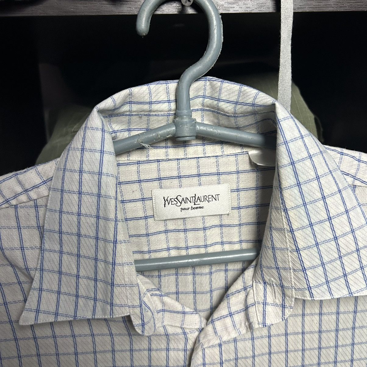 Yves Saint Laurent Luxury Yves Saint Laurent Small logo designer button shirt Size US M / EU 48-50 / 2 - 4 Thumbnail