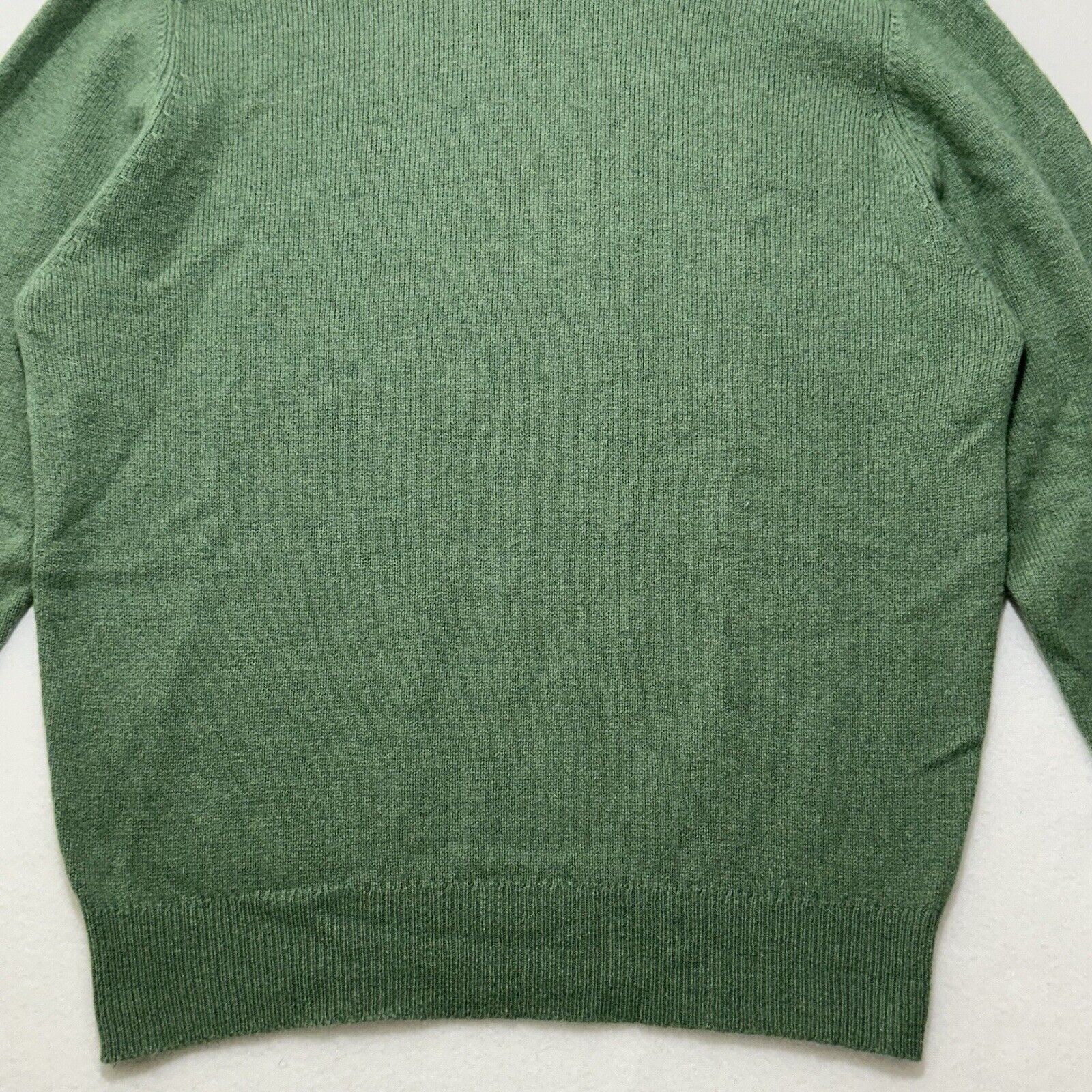 Vintage Romanes & Paterson =Green Mockneck Lambswool Angora Sweater Size S / US 4 / IT 40 - 5 Thumbnail