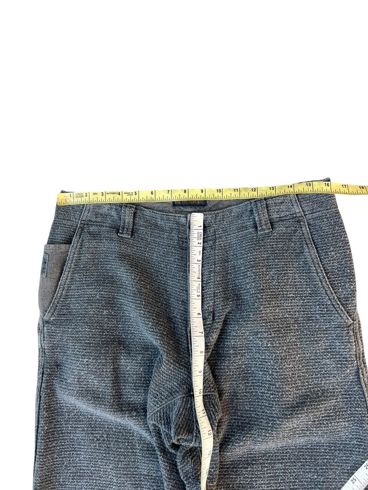 Blue Blue Japan Blue Blue Japan Mother Nature Recycle Fiber Stripes Pant Size US 31 - 4 Thumbnail