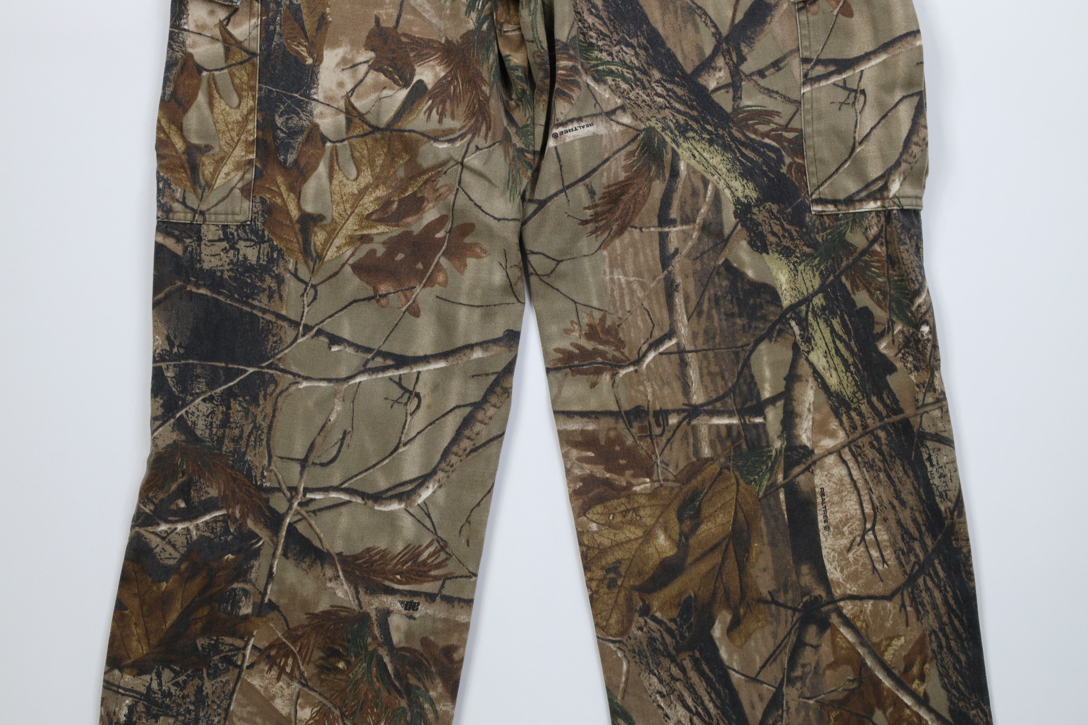 Vintage Vintage 90s Y2K Streetwear Camouflage Wide Leg Cargo Pants Size US 34 / EU 50 - 11 Thumbnail
