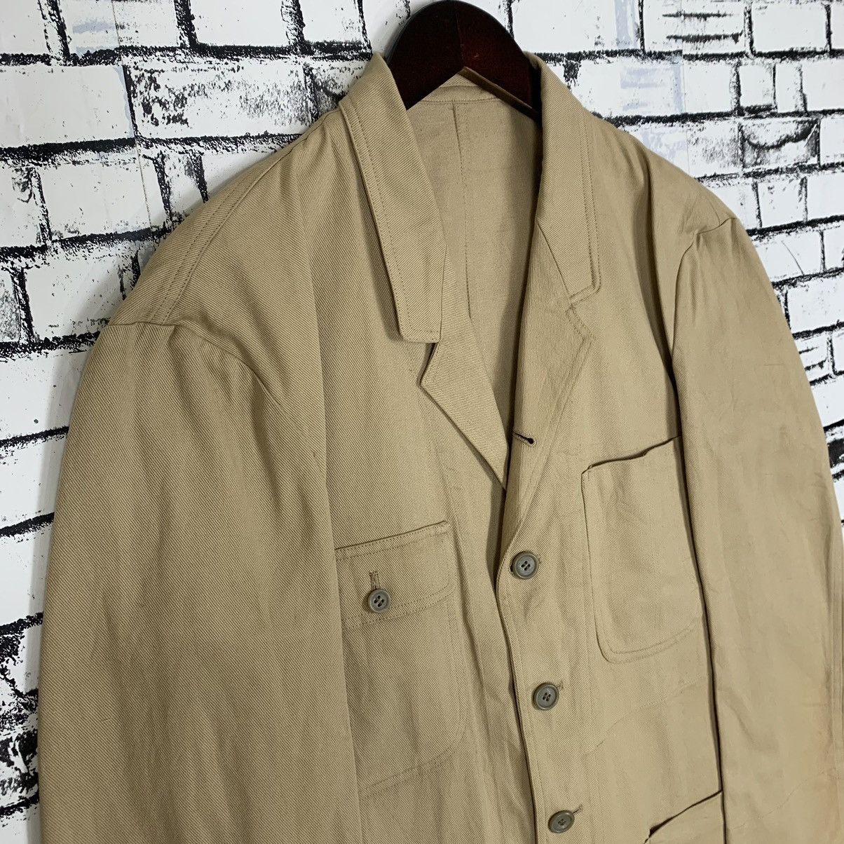 Yohji Yamamoto Y’s Bis Le Blue Collar by Yohji Yamamoto Coat Jacket Size US M / EU 48-50 / 2 - 4 Thumbnail