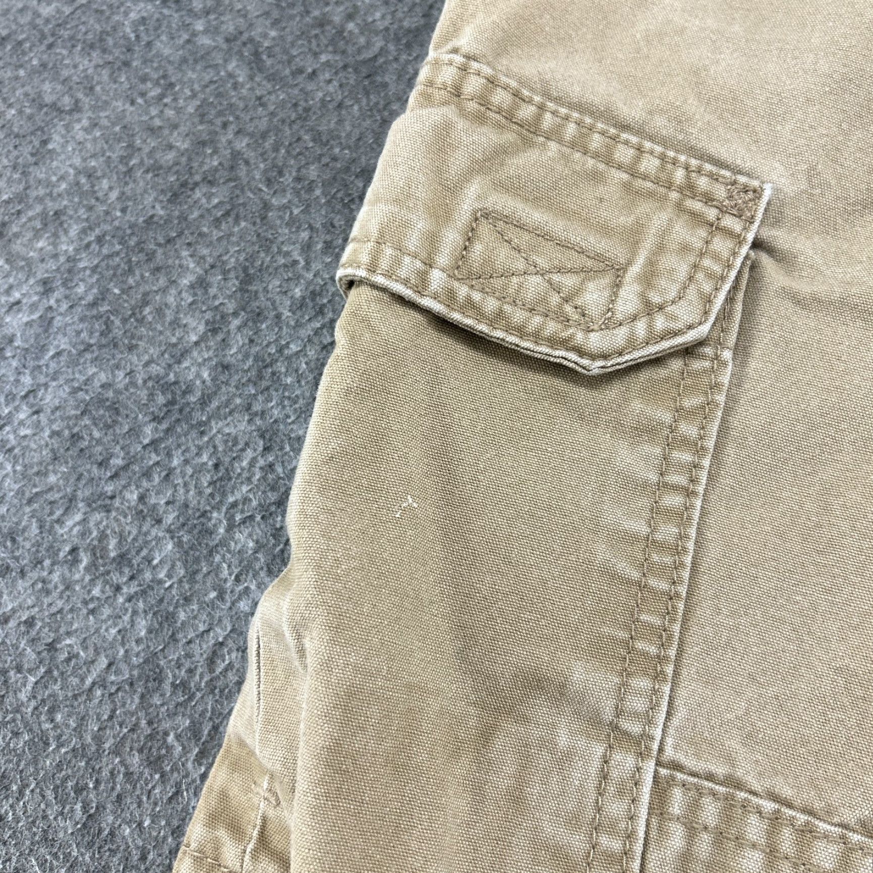 Vintage 5.11 Tactical Pants Mens 32x30 Brown Tan Cargo Ripstop Cotton Pockets Straight Size US 32 / EU 48 - 3 Thumbnail