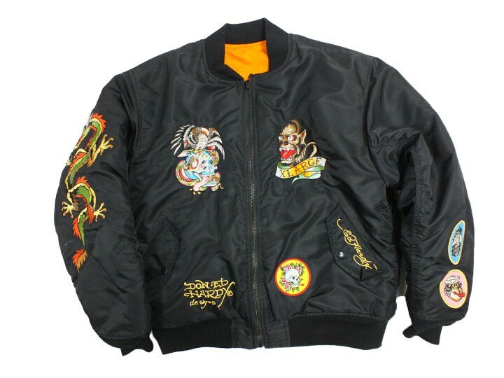 Ed Hardy ed hardy x x-large oldschool style fly bomber Size US L / EU 52-54 / 3 - 1 Thumbnail