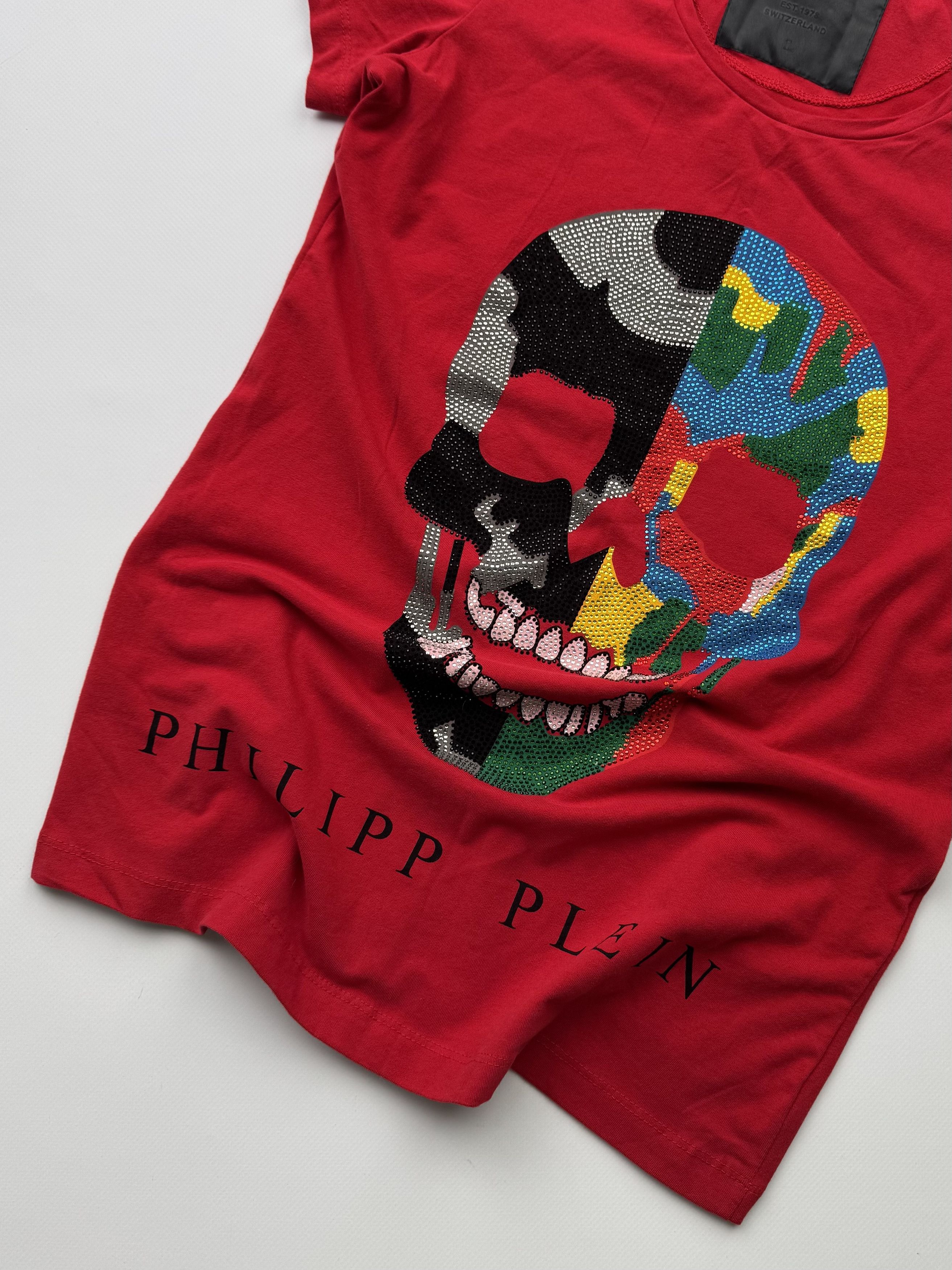 Philipp Plein Philipp Plein Vintage T-Shirt (198) Size L / US 10 / IT 46 - 3 Thumbnail