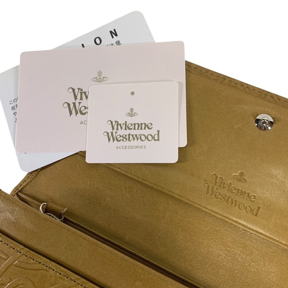 Vivienne Westwood Vivienne Westwood Orb Leather Fold Wallet Size ONE SIZE - 3 Thumbnail