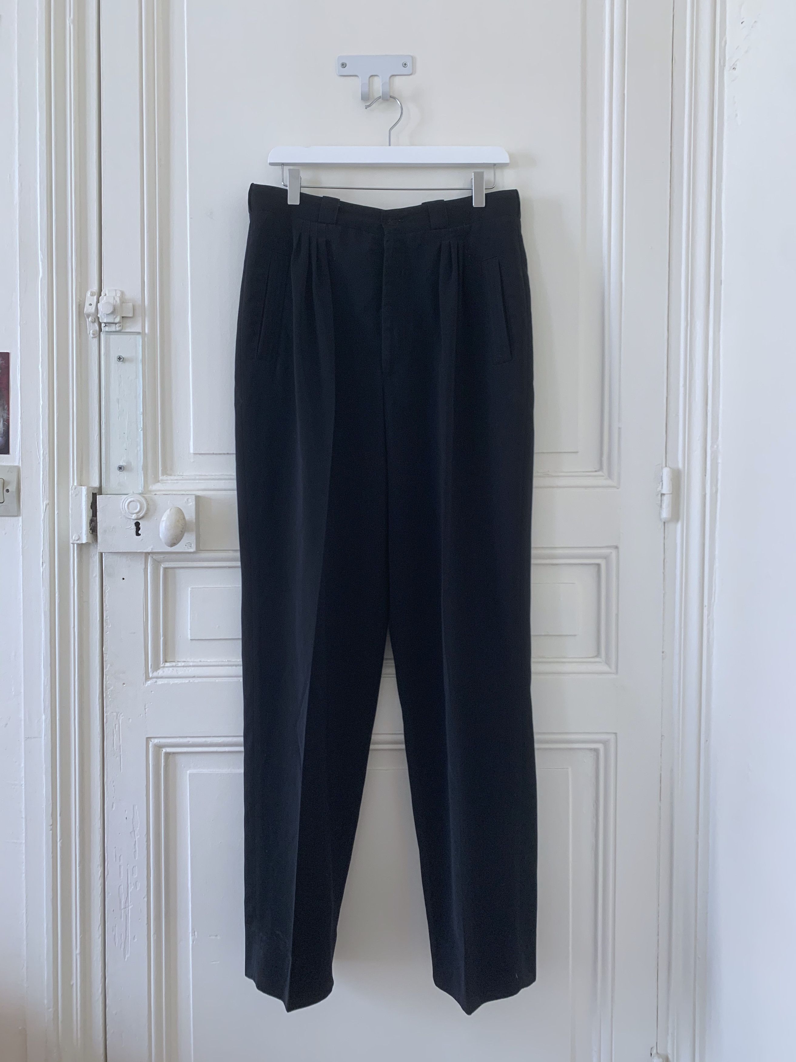 Vintage Pleated Trousers Size 30" / US 8 / IT 44 - 1 Thumbnail