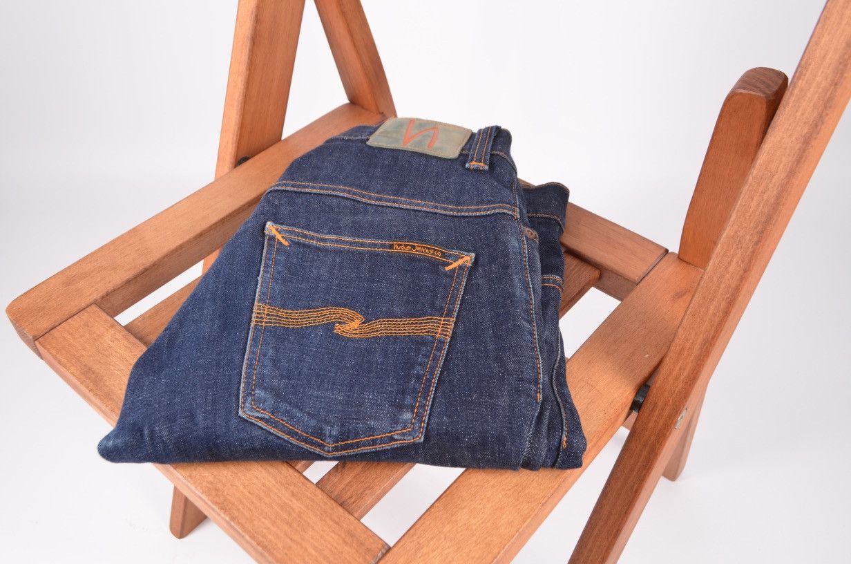 Nudie Jeans Nudie Jeans Thin Finn Organic Dry Twill denim sz 32 Size US 32 / EU 48 - 1 Thumbnail