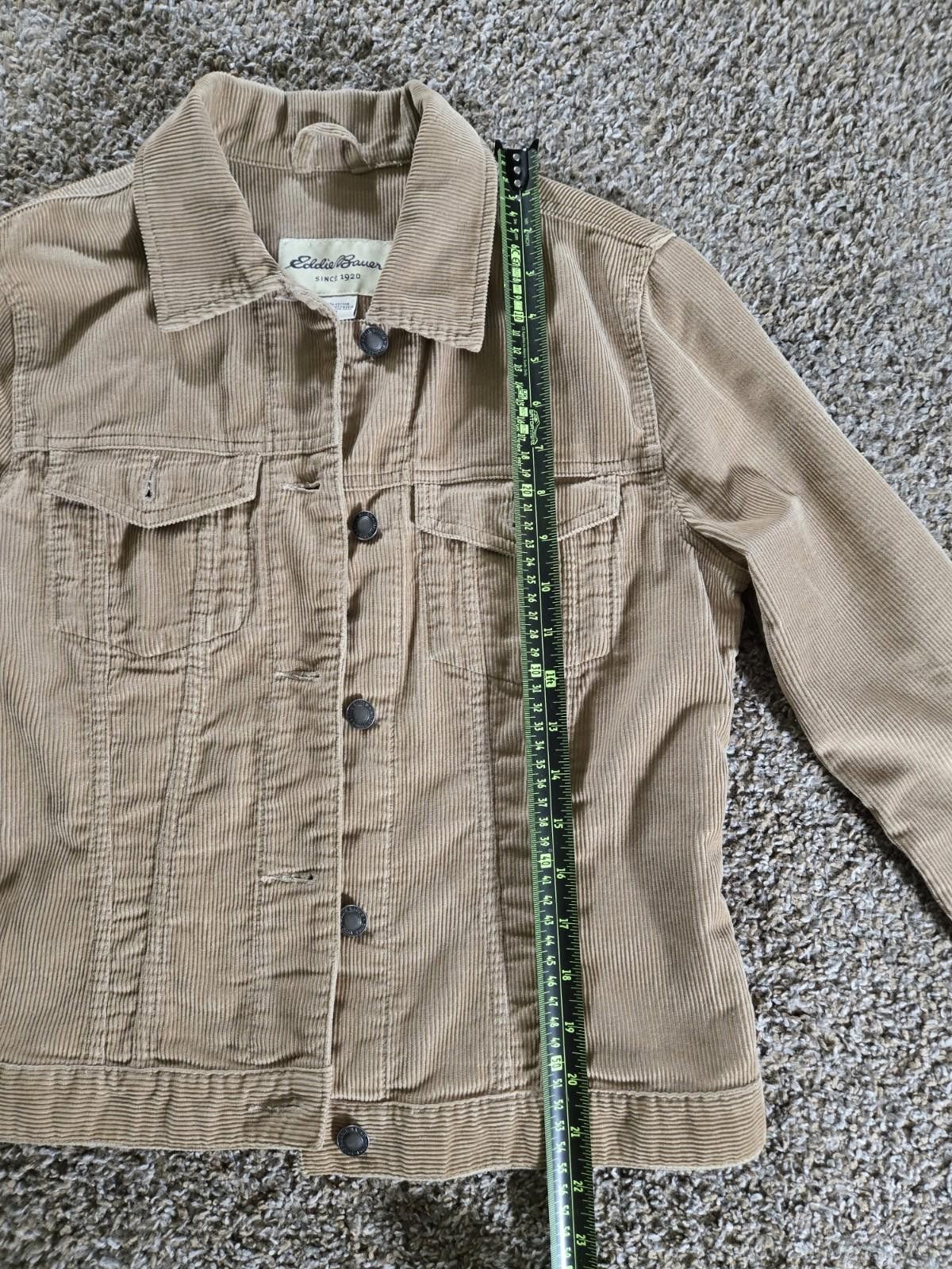 Eddie Bauer Eddie Bauer Cordoroy XS Jacket With Buttons Size XS / US 0-2 / IT 36-38 - 3 Thumbnail