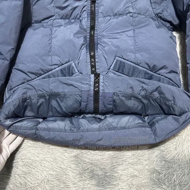 Stone Island Stone Island Crumpled Nylon Down Jacket Coat Haze Blue M Size US M / EU 48-50 / 2 - 6 Thumbnail