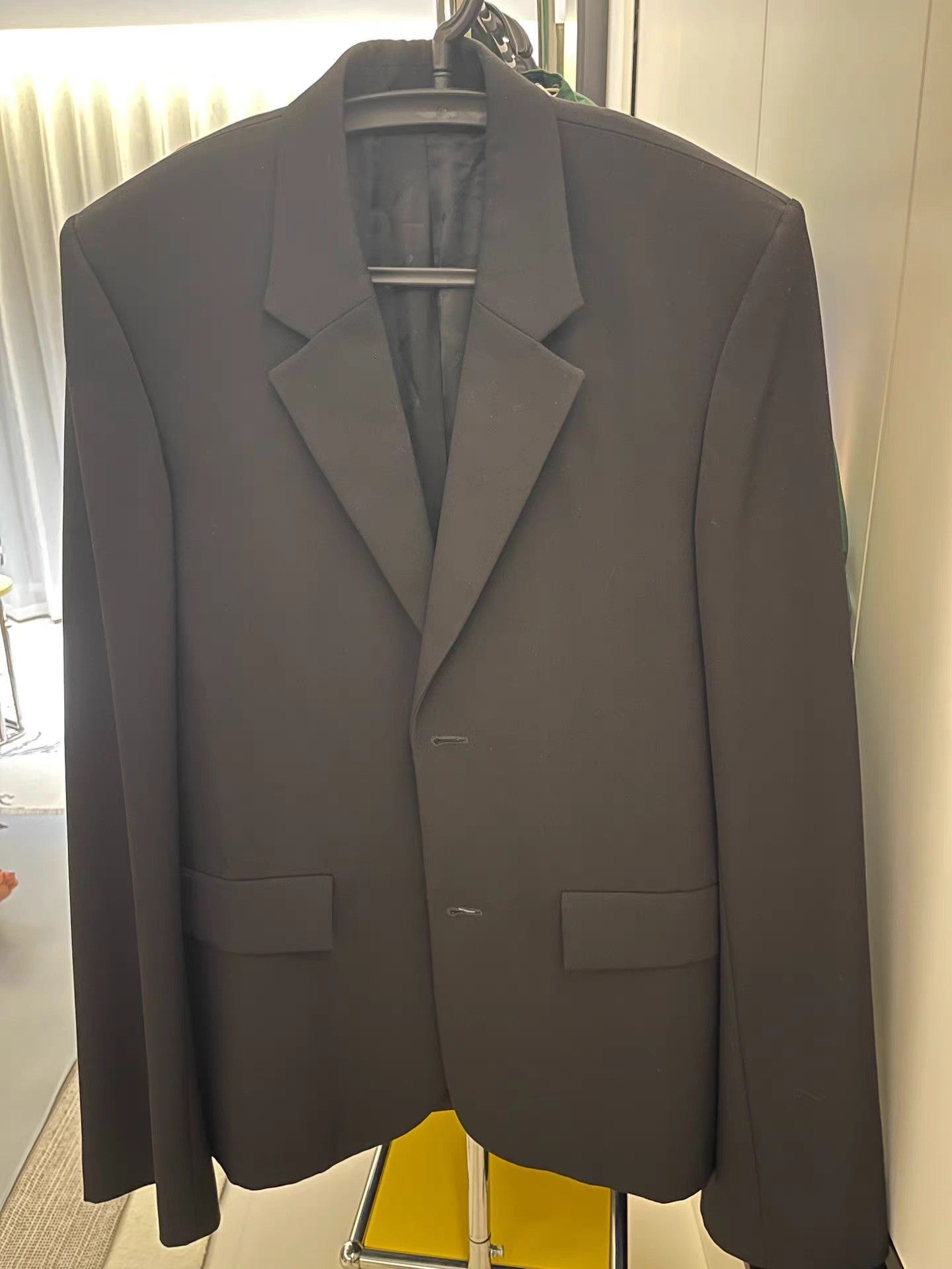 Balenciaga Black Single-Breasted Blazer Size US S / EU 44-46 / 1 - 1 Thumbnail