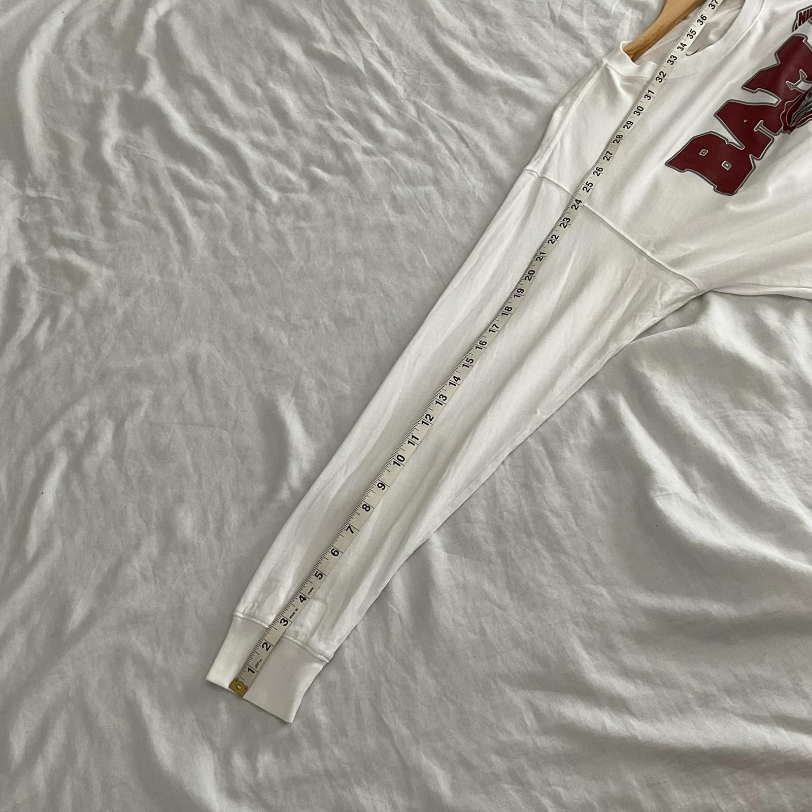 Nike NIKE bama alabama white long sleeve tee shirt tshirt medium Size US M / EU 48-50 / 2 - 4 Thumbnail