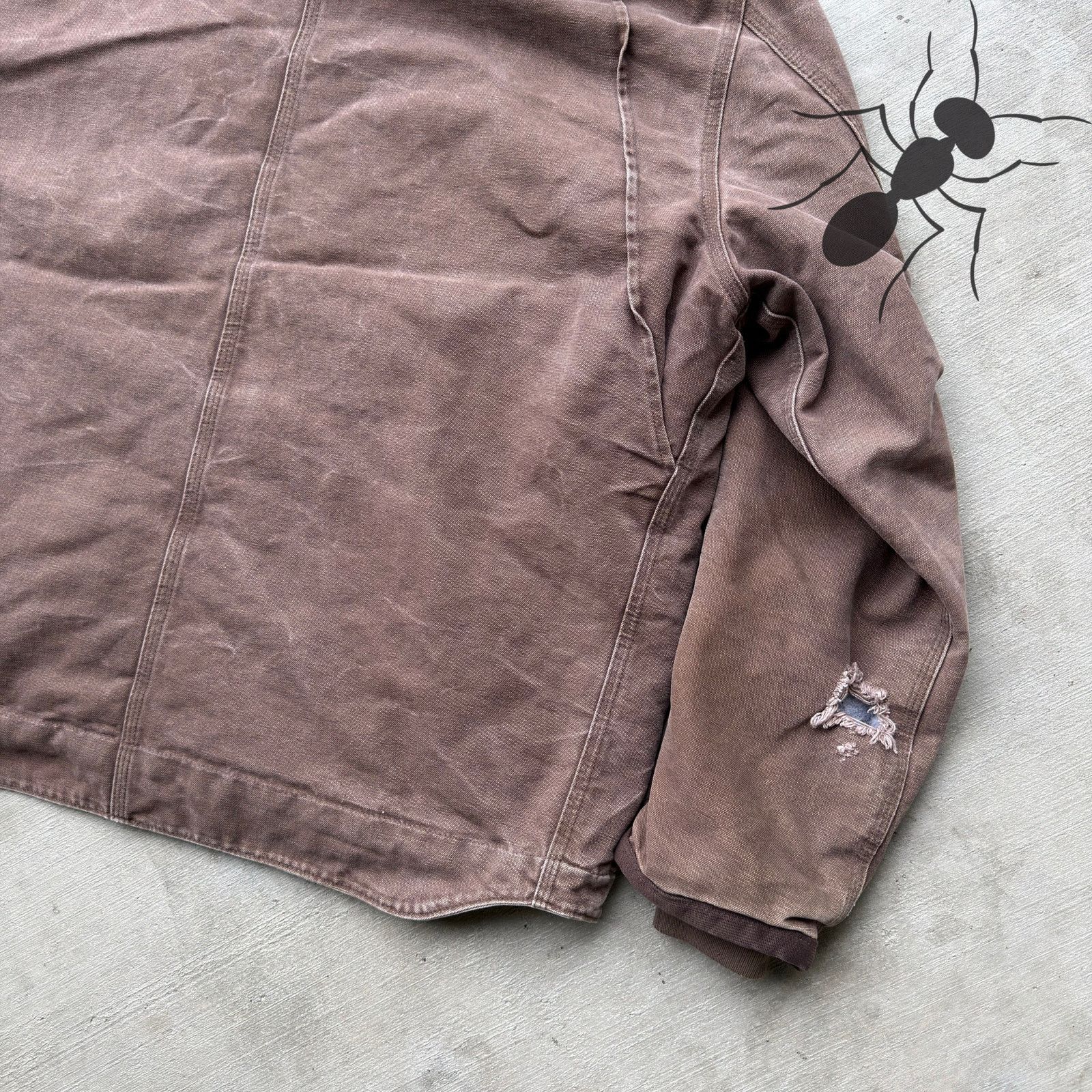 Carhartt × Vintage Carhartt J284 FWD brown Sherpa work wear jacket Size US XL / EU 56 / 4 - 8 Thumbnail