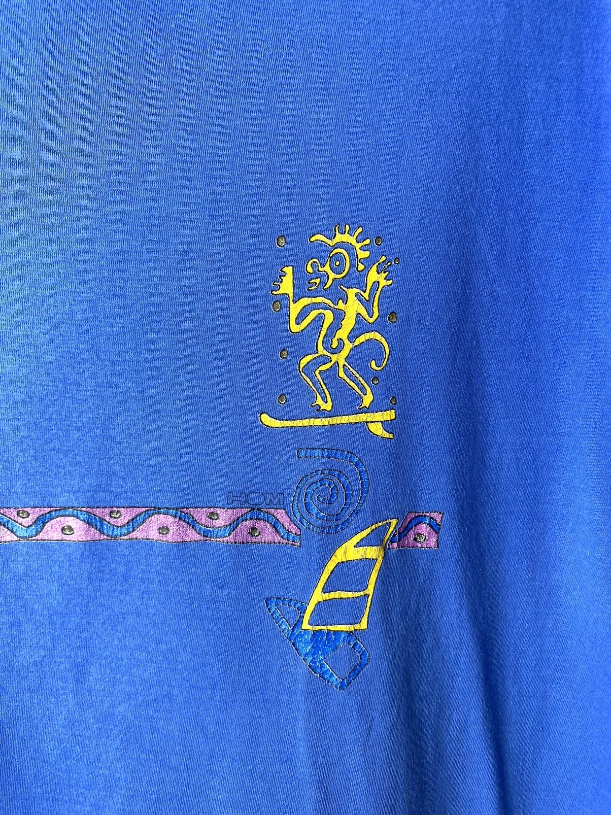 Vintage Vintage 1990’s Hom Surf Style T Shirt Size US XL / EU 56 / 4 - 7 Thumbnail