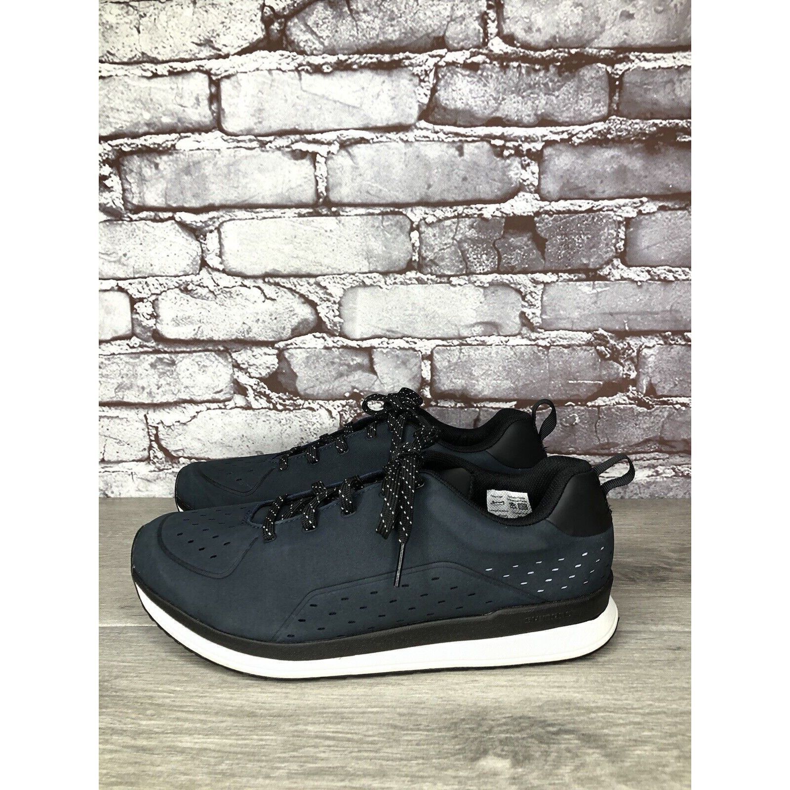 Other Shimano CT5 SPD Navy Synthetic Lace Up Sneaker Cycling Shoes Size US 7 / EU 40 - 11 Thumbnail