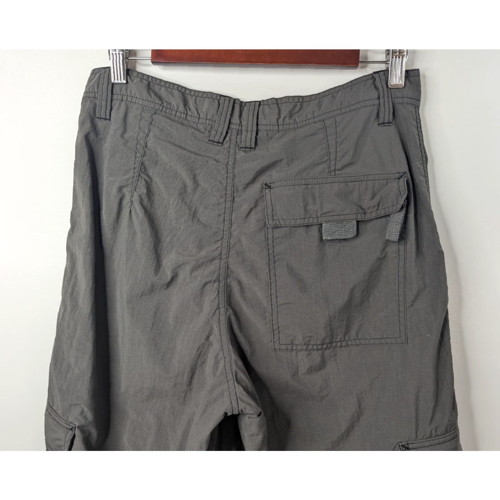 Vintage VINTAGE Nesi AG Pants Men Cargo Pocket 30 Grey Lined Relaxed 90s Grunge Punk Outdoor Nylon Tapered Street Skater Workwear Casual Mens Size US 33 - 5 Thumbnail