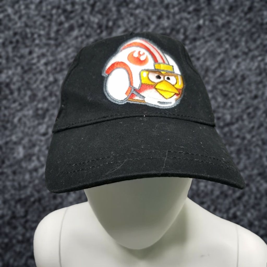 Star Wars Star Wars Hat Luke Skywalker Black Baseball Cap Angry Birds Snapback Adjustable Men Size ONE SIZE - 1 Thumbnail