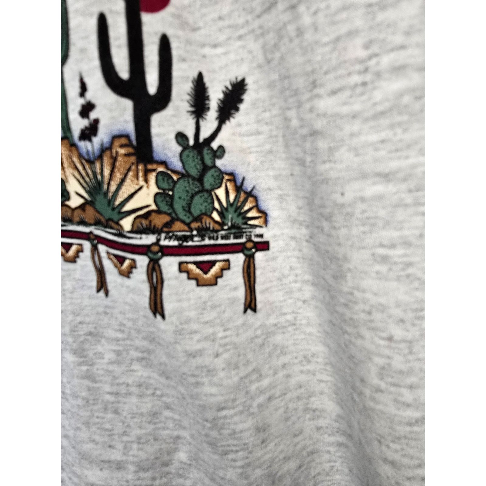 Signal Sport × Vintage Vintage Arizona Shirt Youth Medium Desert Gray Nature Tee Size M / US 6-8 / IT 42-44 - 3 Thumbnail