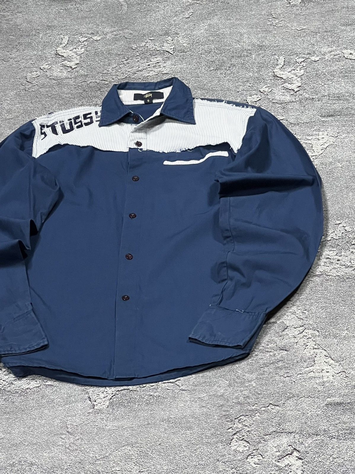 Stussy × Vintage Vintage rare shirt Stussy Size US S / EU 44-46 / 1 - 6 Thumbnail