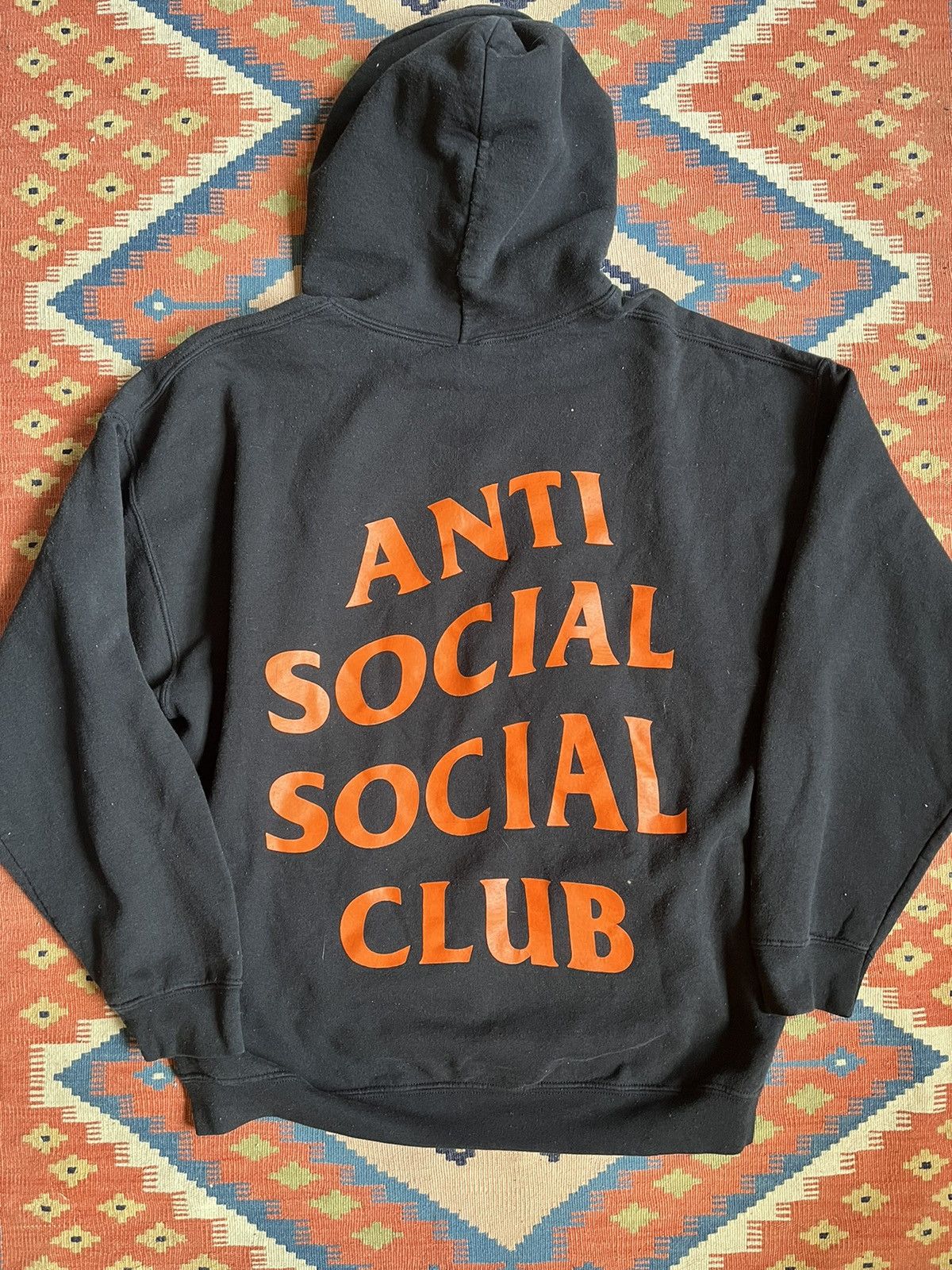 Anti social club paranoid hoodie sale