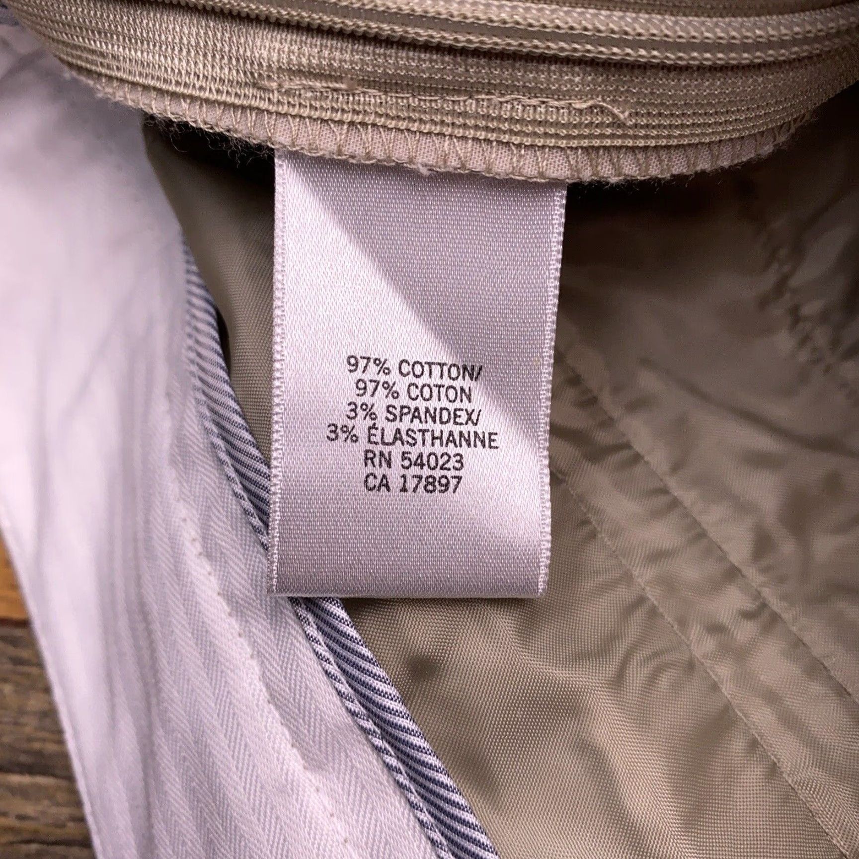 Banana Republic Banana Republic Ryan Fit Pants 8 Khaki Brown Mid Rise Stretch Regular Women Pants Modest Chino Straight Pockets Solid Casual Workwear Knockoffs? Size 30" / US 8 / IT 44 - 6 Thumbnail