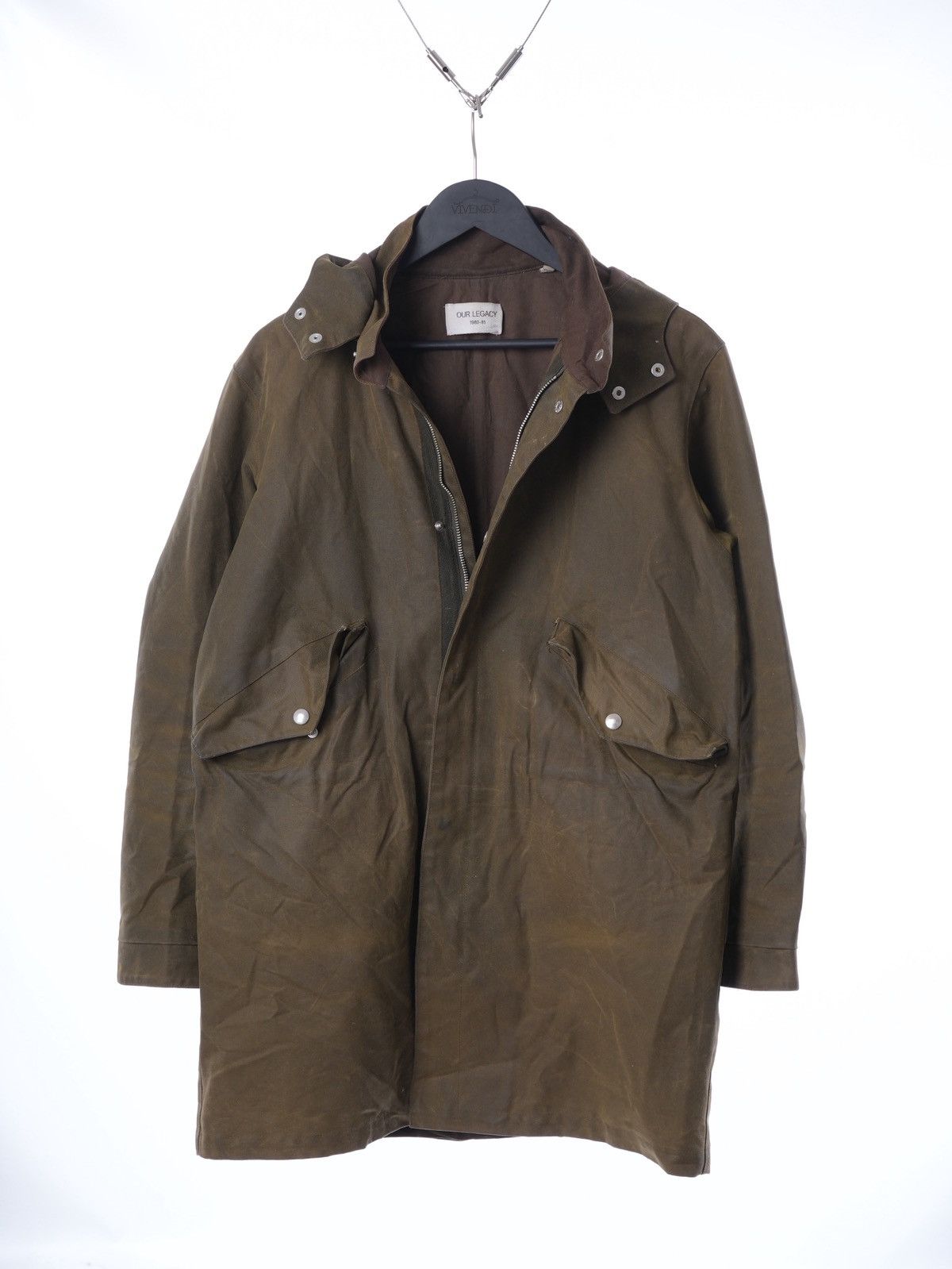 Our Legacy Our Legacy 1980 Versatile Parka Deep Forest Wax 48 Size US M / EU 48-50 / 2 - 1 Thumbnail