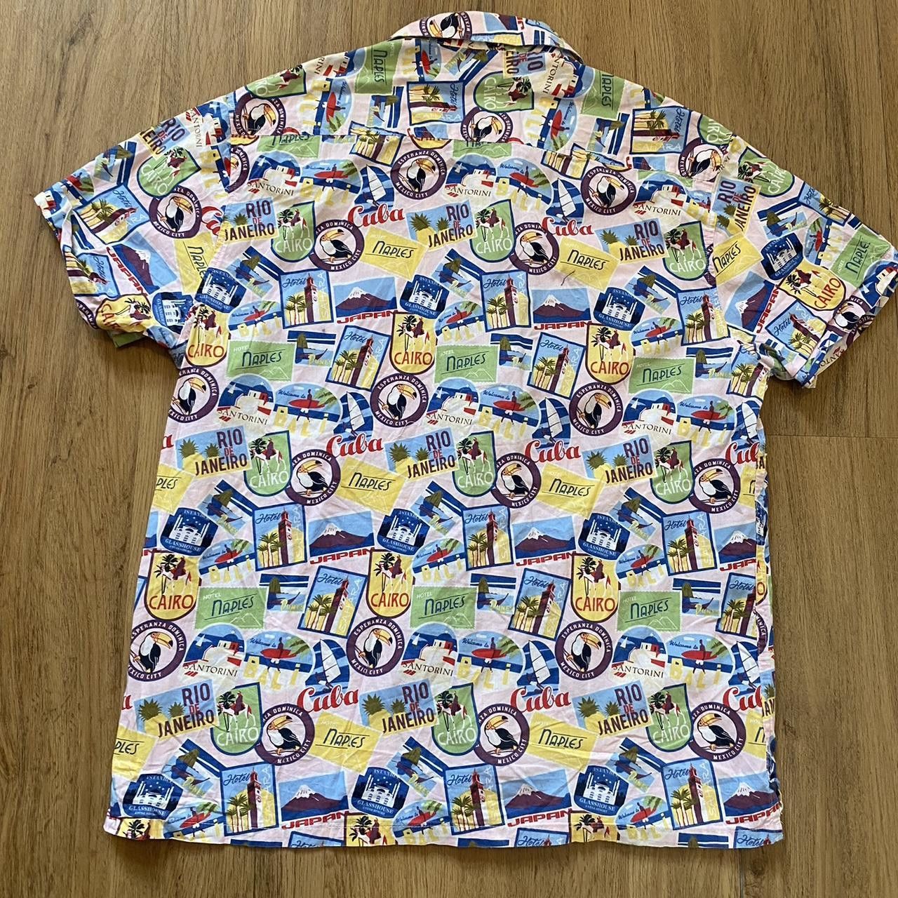 Other Crazy all over print Hawaiian shirt in white Size US L / EU 52-54 / 3 - 2 Thumbnail