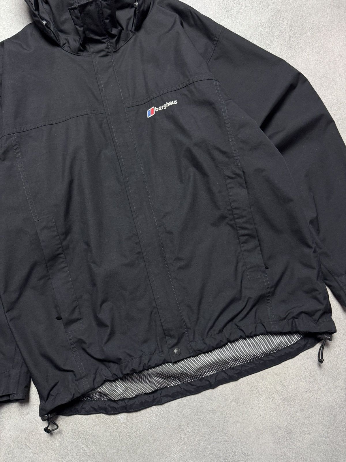Berghaus Berghaus AQ2 Waterproof Outdoor Zip Up Hooded Jacket Size US L / EU 52-54 / 3 - 3 Thumbnail