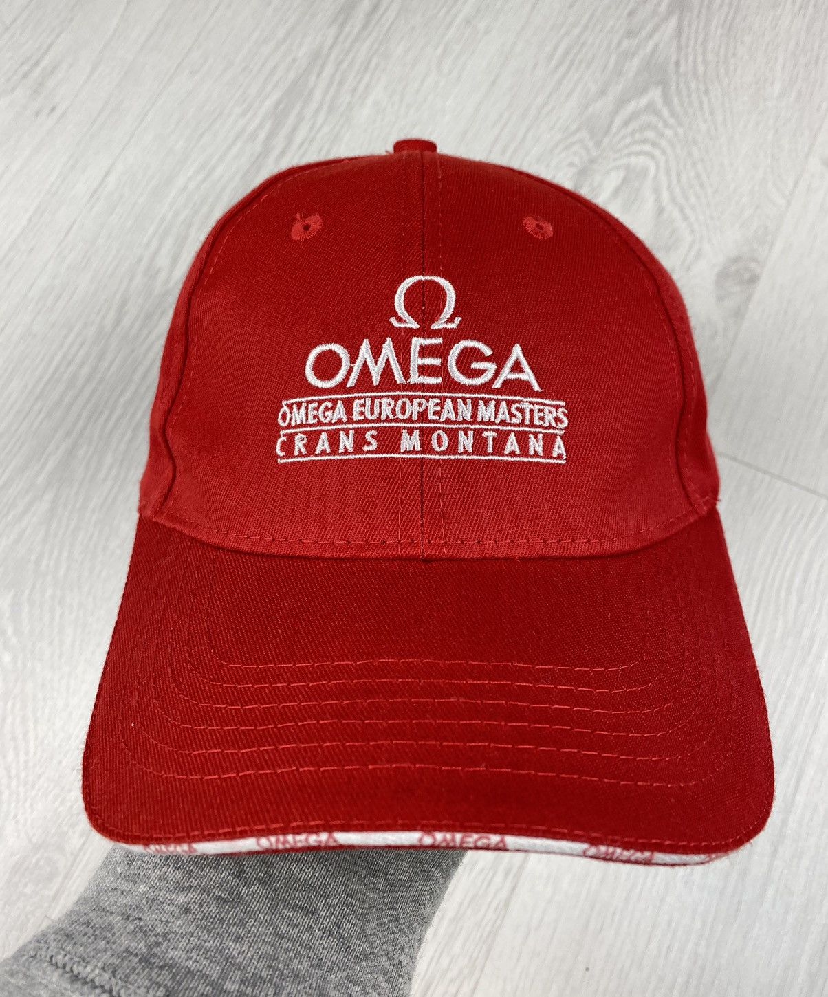 Omega Vintage Omega Cap Hat Rolex Cartier Racing Breitling Size ONE SIZE - 1 Thumbnail