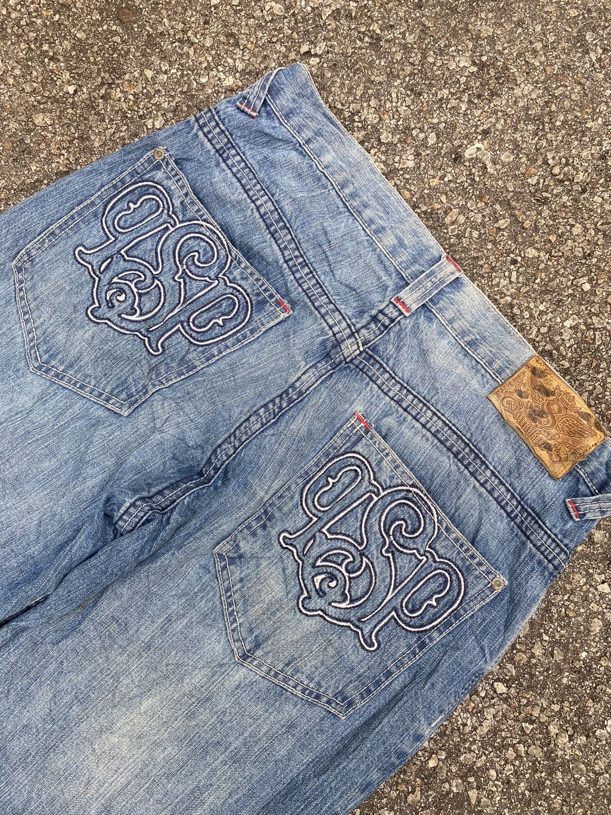 image of Jnco x Southpole Jeans Skater Y2K Vintage Denim in Blue, Men's (Size 33)