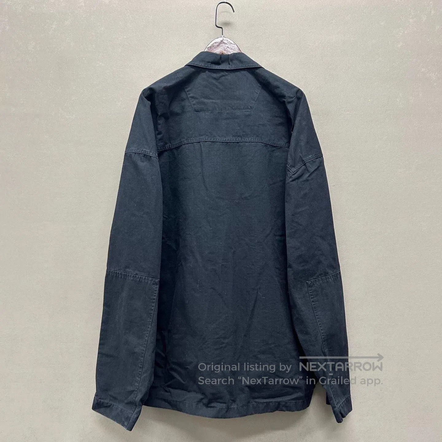 Balenciaga Black Button-Up Shirt with Multiple Pockets Size M. Size US M / EU 48-50 / 2 - 2 Thumbnail