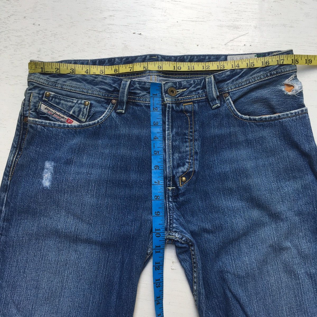 Diesel DIESEL SHAZOR DENIM JEANS FLARED MINI BOOTCUT Size US 36 / EU 52 - 25 Thumbnail