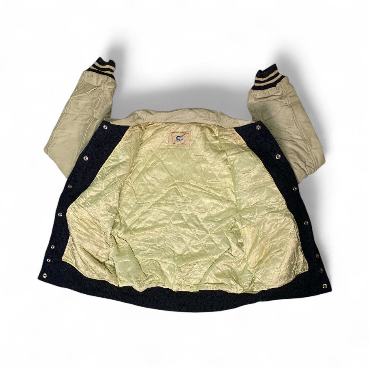 Japanese Brand Rare Design Vintage Chuo Sportswear Varsity Jackets Size L / US 10 / IT 46 - 3 Thumbnail
