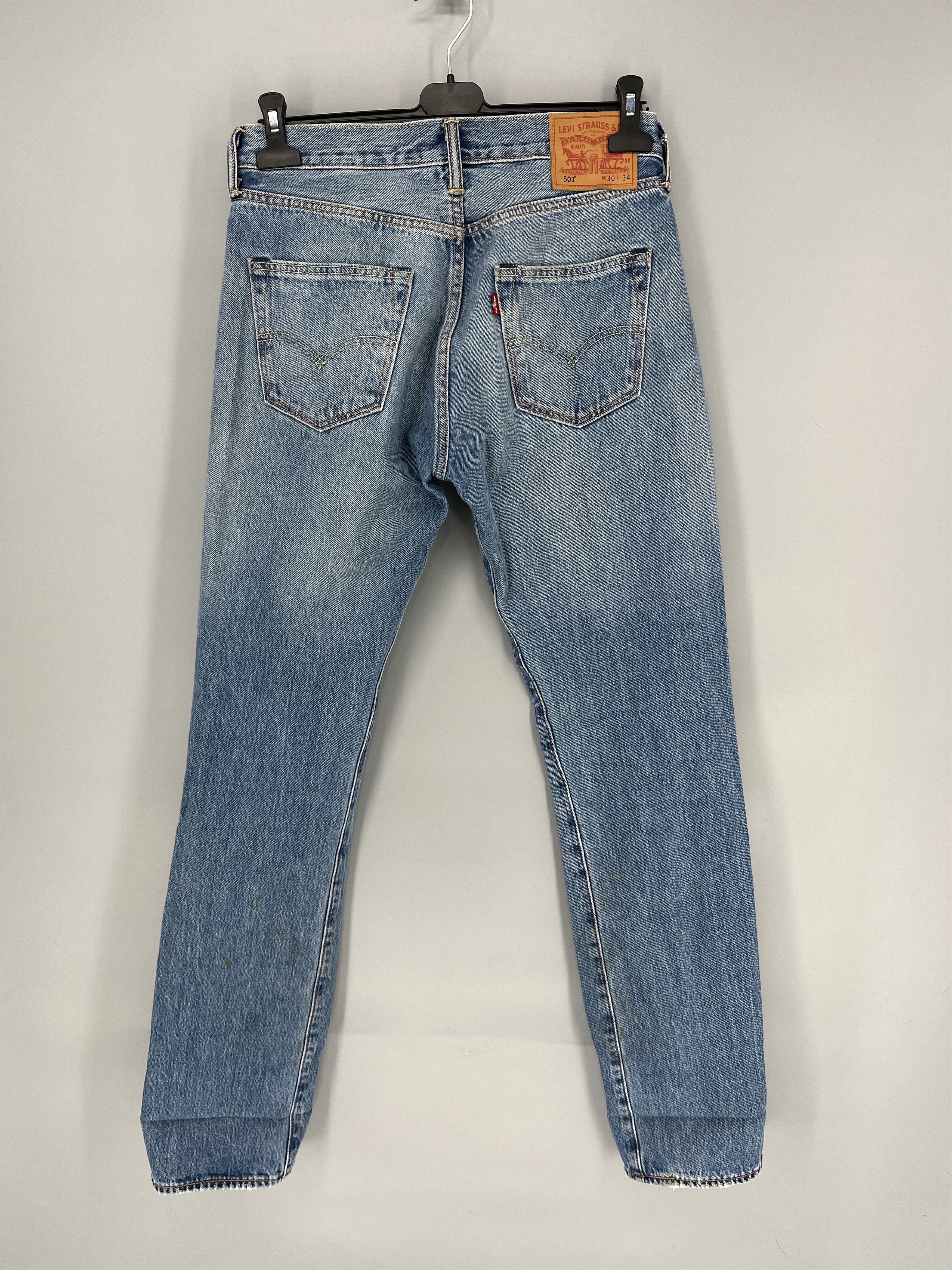 Levi's Remate Pantalon Mezclilla Levis 501 Casual Moda Envio Gratis Size US 30 / EU 46 - 7 Thumbnail