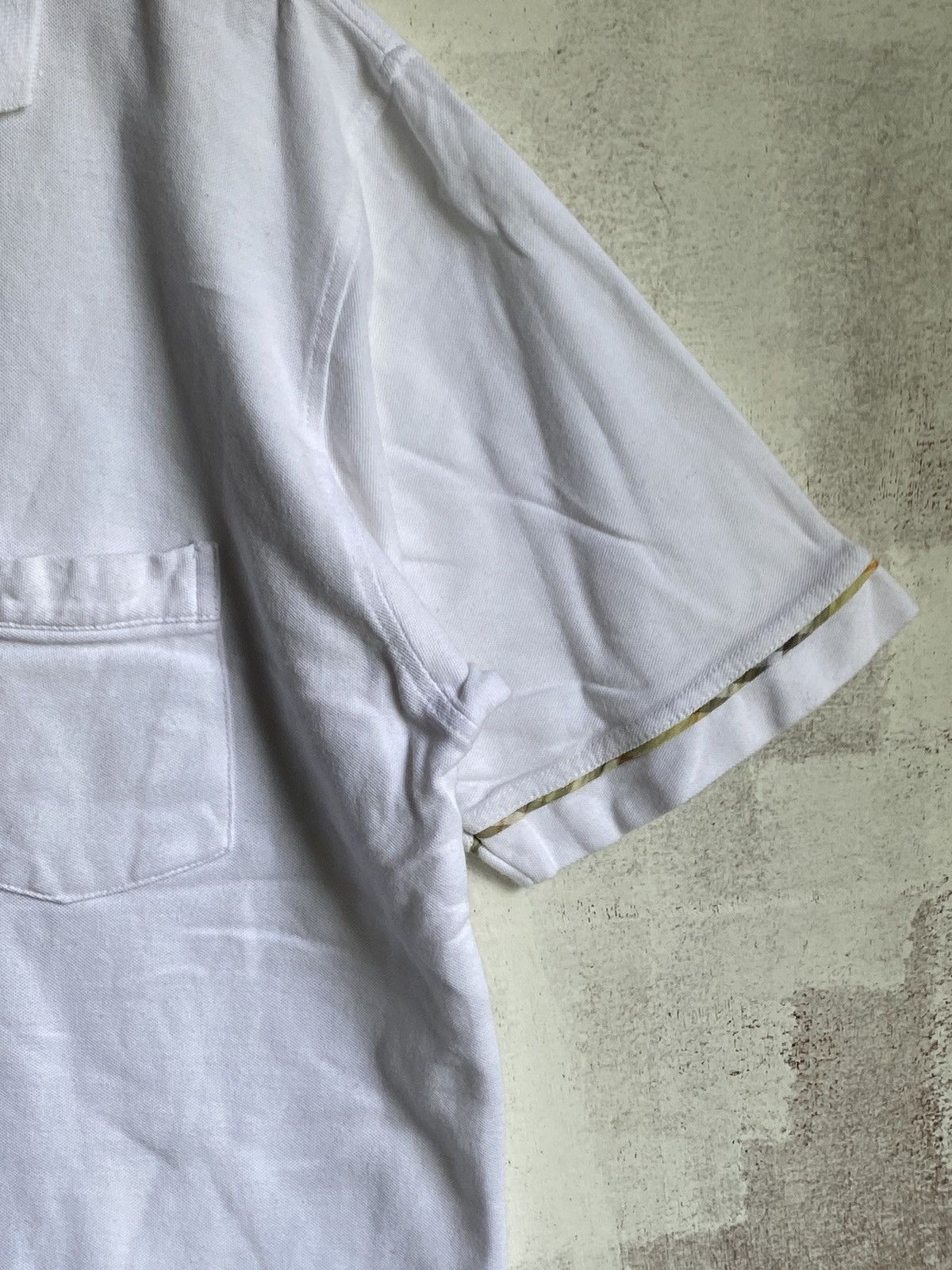 Burberry Burberrys Polo Tee Single Pocket Size US XL / EU 56 / 4 - 7 Thumbnail