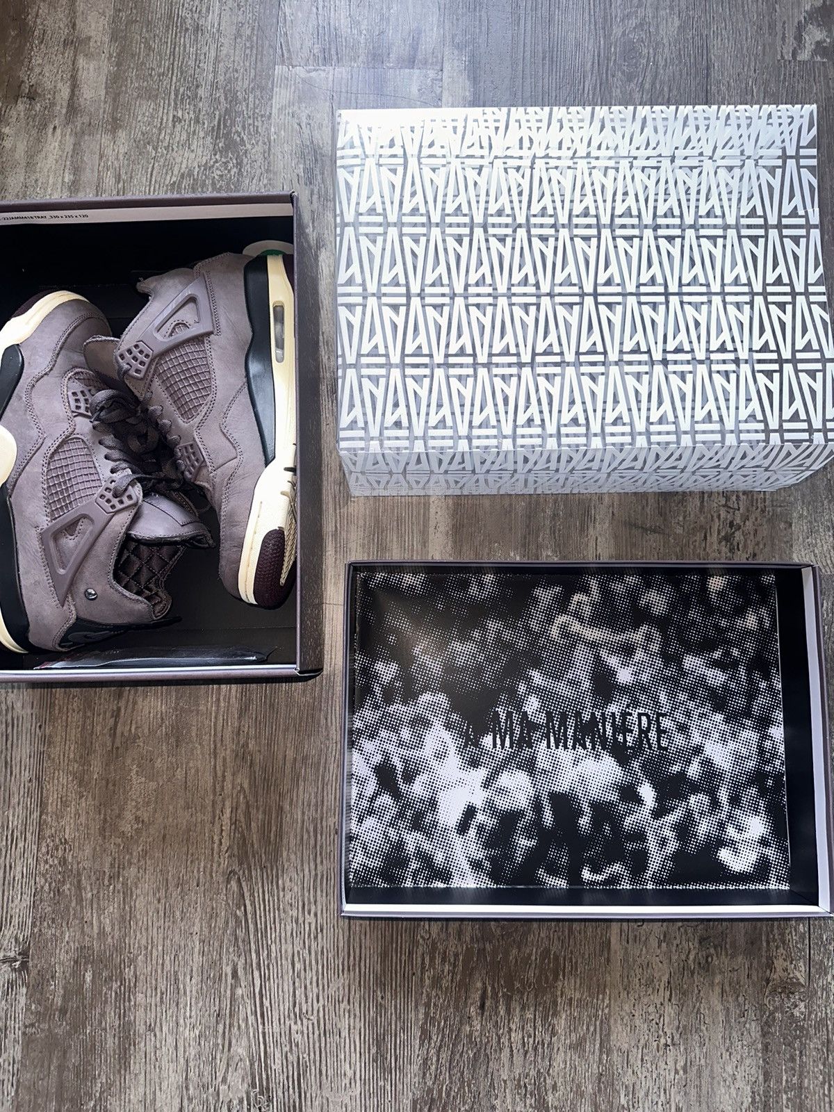 A Ma Maniere × Jordan Brand × Nike A Ma Maniere x Air Jordan 4 Retro Violet Ore M US8 / W US9.5 Size US 8 / EU 41 - 9 Thumbnail