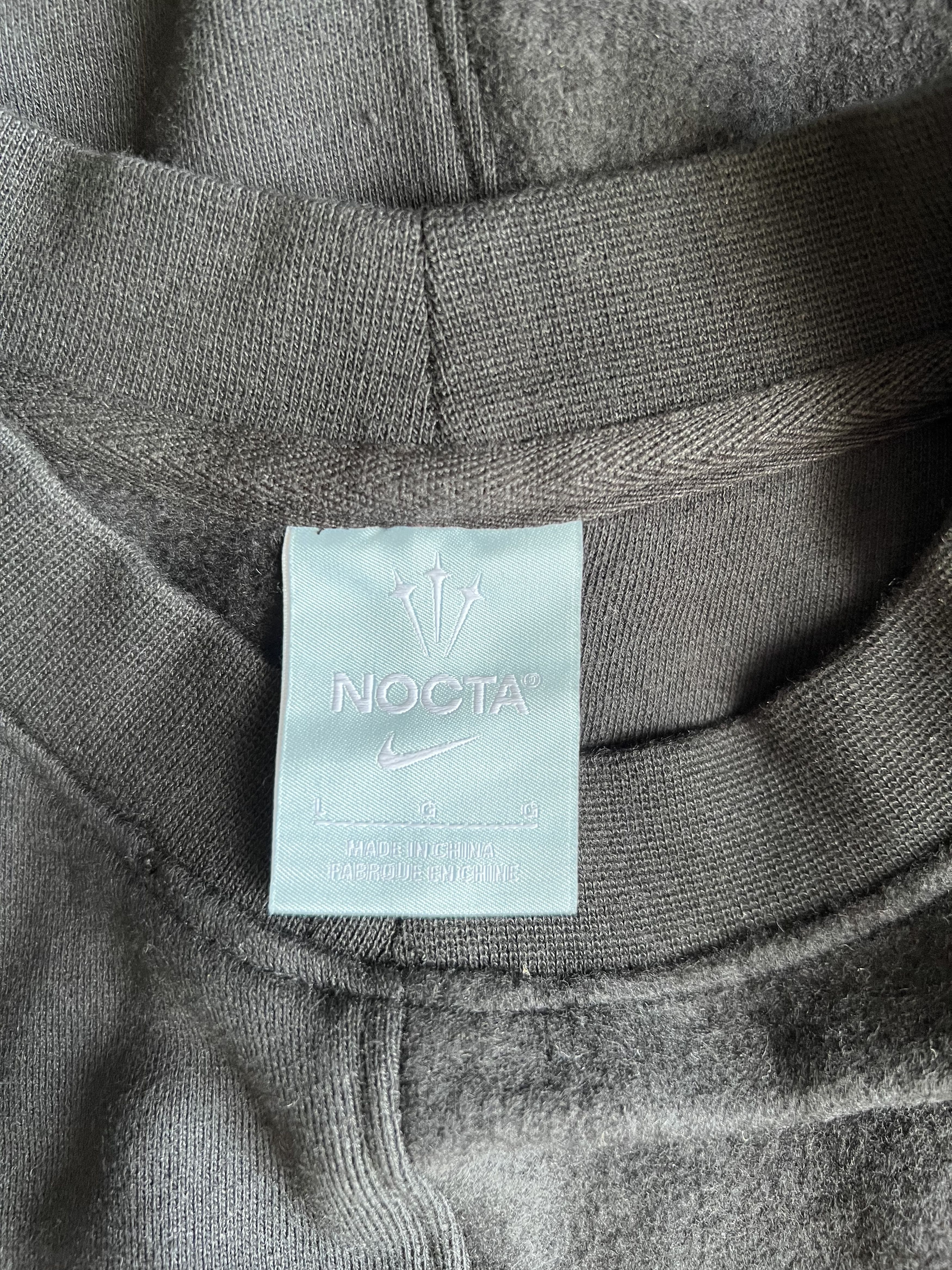 Drake × Nike Nike NOCTA Defective Garments Crewneck in Black Size US L / EU 52-54 / 3 - 7 Thumbnail