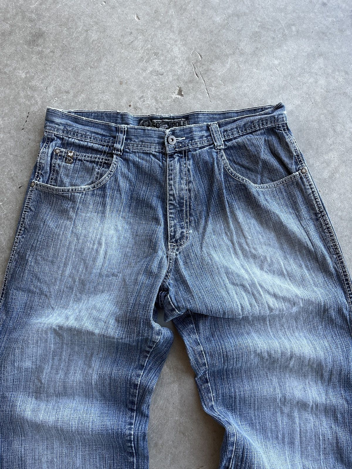 Southpole Vintage Baggy South Pole Jeans (unisex) Size US 36 / EU 52 - 3 Thumbnail