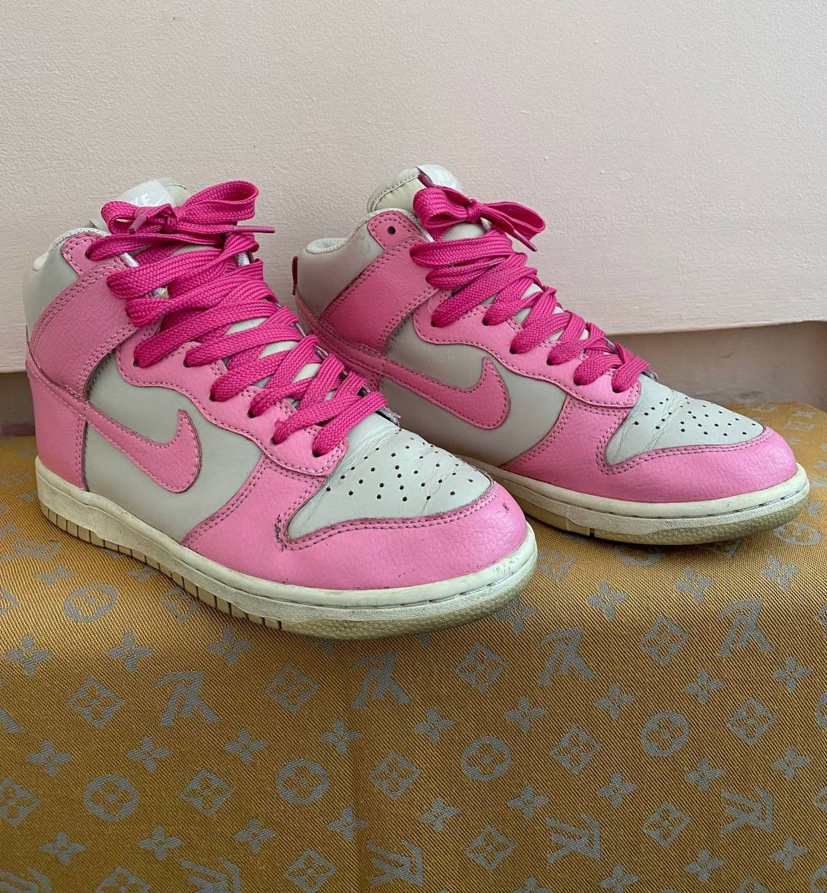 Nike × Vintage 💎 WMNS DUNK HIGH 407922-603 Size US 8 / IT 38 - 2 Thumbnail