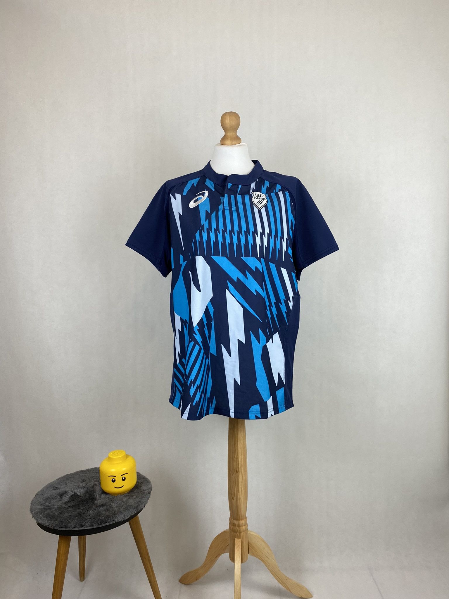 Asics asics sf paris rugby jersey tshirt Size US L / EU 52-54 / 3 - 1 Thumbnail