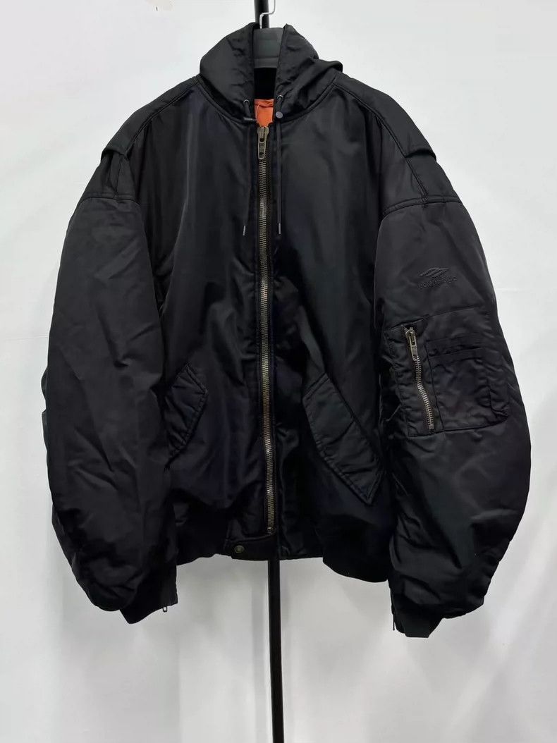 Balenciaga Balenciaga Hooded Jacket Size US M / EU 48-50 / 2 - 1 Thumbnail