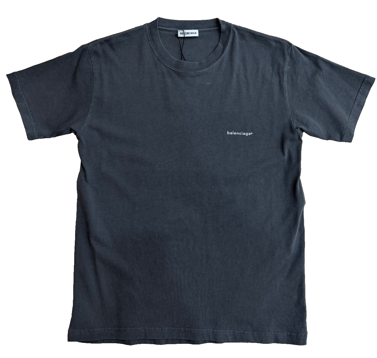 Balenciaga Archetype 2017 Dark Logo Short Sleeve Tee T-Shirt Medium Size M / US 6-8 / IT 42-44 - 1 Thumbnail